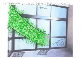 Penetrante Vivante, GAM, Turin, jonction dehors-dedans