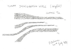 South Immigration Hall at Changi T 2,, Plant Design by Patrick Blanc