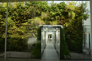 The Green Bridge above the glass tunnel, Kanazawa, Japan, Sept. 2012