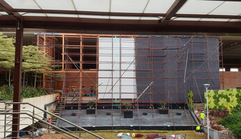 Tiger Wings, Bangalore Airport, Work in progress, Sept. 2024