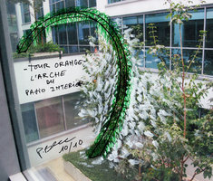 Tour Orange, L&#039;Arche du Patio Intérieur, Project by Patrick Blanc, Oct. 2010