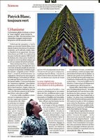 One Central Park, Sydney, Vertical Gardens by Patrick Blanc, Valeurs Actuelles, Oct. 2015