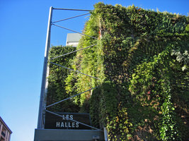 5 storey car parking above les Halles, Avignon | Vertical Garden ...