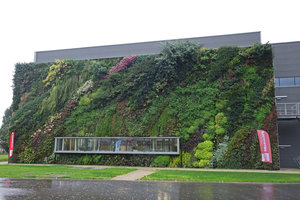 Vertical Garden by Patrick Blanc, Ovilleo, Veolia, Marquette, France