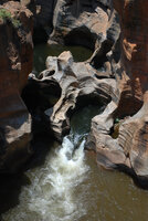 Waterfall base, Bourke&#039;s Luck Potholes, Blyde River Canyon, Mpumalanga, South Africa