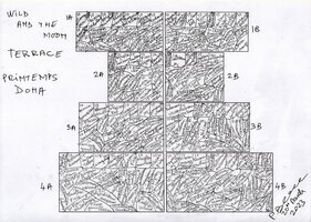 Wild and the Moon Terrace, Green Screen Designs 1, 2, 3 and 4