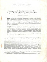 Blanc P. et Andraos K., 1983, Remarques sur la dynamique de croissance dans le genre Piper L. (Piperaceae) et les genres affines, Bull. Mus. natn. Hist. nat.,Paris, 4è ser, 5, Adansonia, 3, 259-282