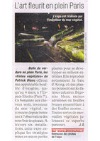 20 Minutes, Jan. 2007, Patrick Blanc Folies végétales