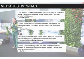 Robinsons Patrick Blanc Event p8