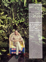 Uomo Vogue, April 2013, b, Vertical Garden by Patrick Blanc