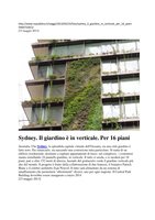 La Repubblica  23 mai 2013, Vertical Garden by Patrick Blanc