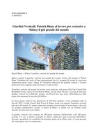 Greenme.it  11 Sept 2013, Vertical Garden by Patrick Blanc