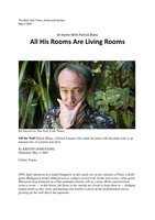 New York Times 3 May 2007, Vertical Garden by Patrick Blanc