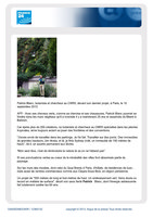 Dépeche AFP 17 sept. 2013, Vertical Garden by Patrick Blanc