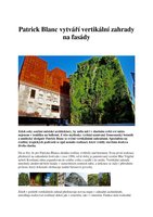 DesignMagazin Tcheque Sept 2013, Vertical Garden by Patrick Blanc