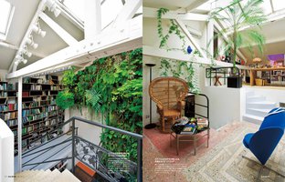 Elle Decor Japan June 2013, Vertical Garden by Patrick Blanc