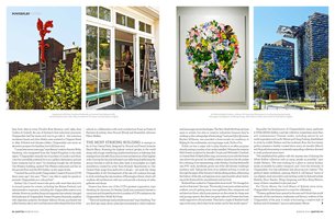 Qantas The Australian Way March 2014, Vertical Garden by Patrick Blanc