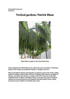 architectureau.com 8 july 2014, Vertical Garden by Patrick Blanc