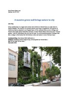 sfgate.com 26 July 2014, Vertical Garden by Patrick Blanc