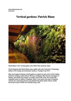 www.architectureau.com 8 July 2014, Vertical Garden by Patrick Blanc