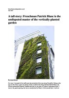 www.independent.co.uk Dec 2014, Vertical Garden by Patrick Blanc