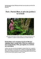 www.leparisien.fr  30 juin 2017, Vertical Garden by Patrick Blanc