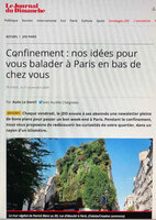 Oasis d&#039;Aboukir, Journal du Dimanche, 21 Nov. 2020