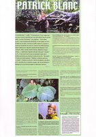 e-male - Octobre 2002, Vertical Garden by Patrick Blanc