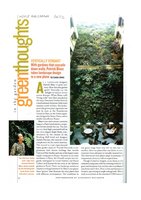 House and Garden - May 2002, Vertical Garden by Patrick Blanc