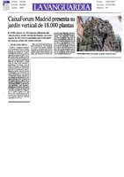 La Vaguardia Jardín Vertical Caixa Forum - Jul 2007, Vertical Garden by Patrick Blanc