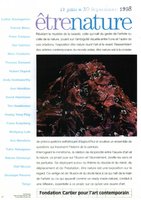 Etre Nature, Exposition Fondation Cartier, Paris, été 1998, Vertical Garden by Patrick Blanc