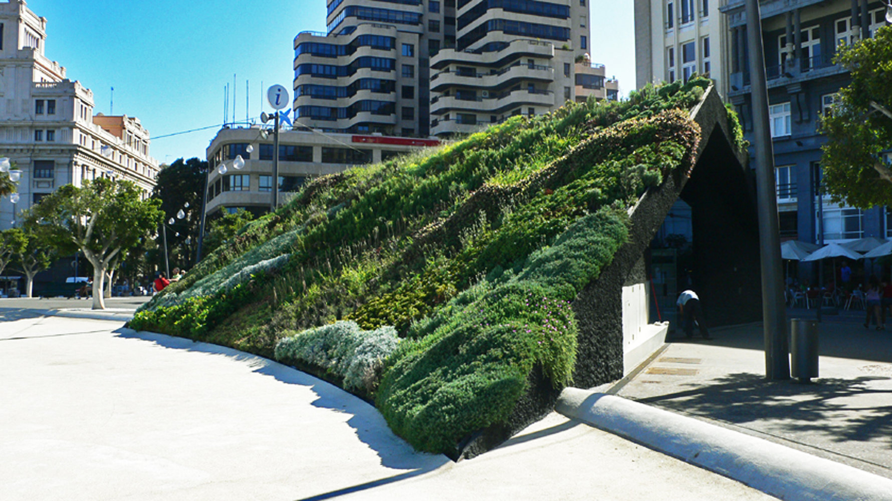 Plaza de Espana, Santa Cruz de Tenerife | Vertical Garden Patrick ...