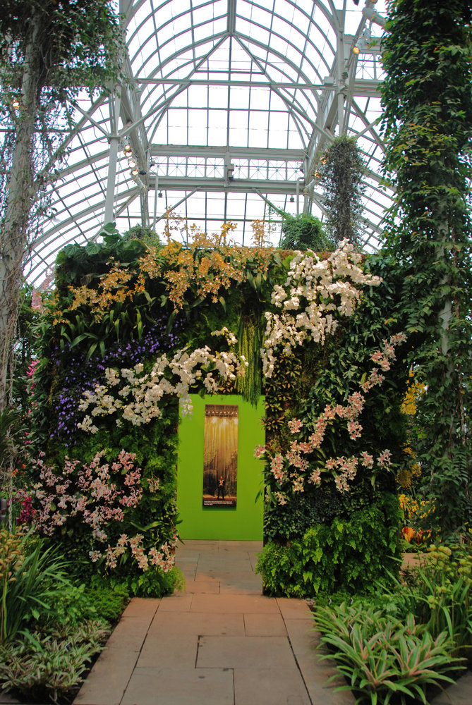 New York Botanical Garden Orchid Show By Patrick Blanc 2012