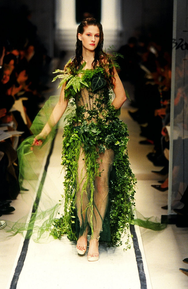 La Robe vegetale with Jean Paul Gaultier Vertical Garden Patrick Blanc