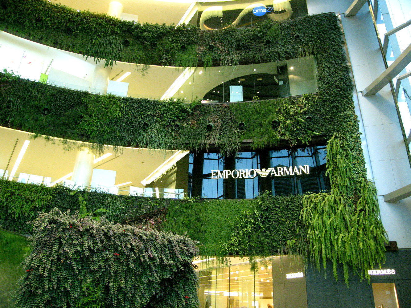 Siam Paragon Shopping Mall Vertical Garden Patrick Blanc