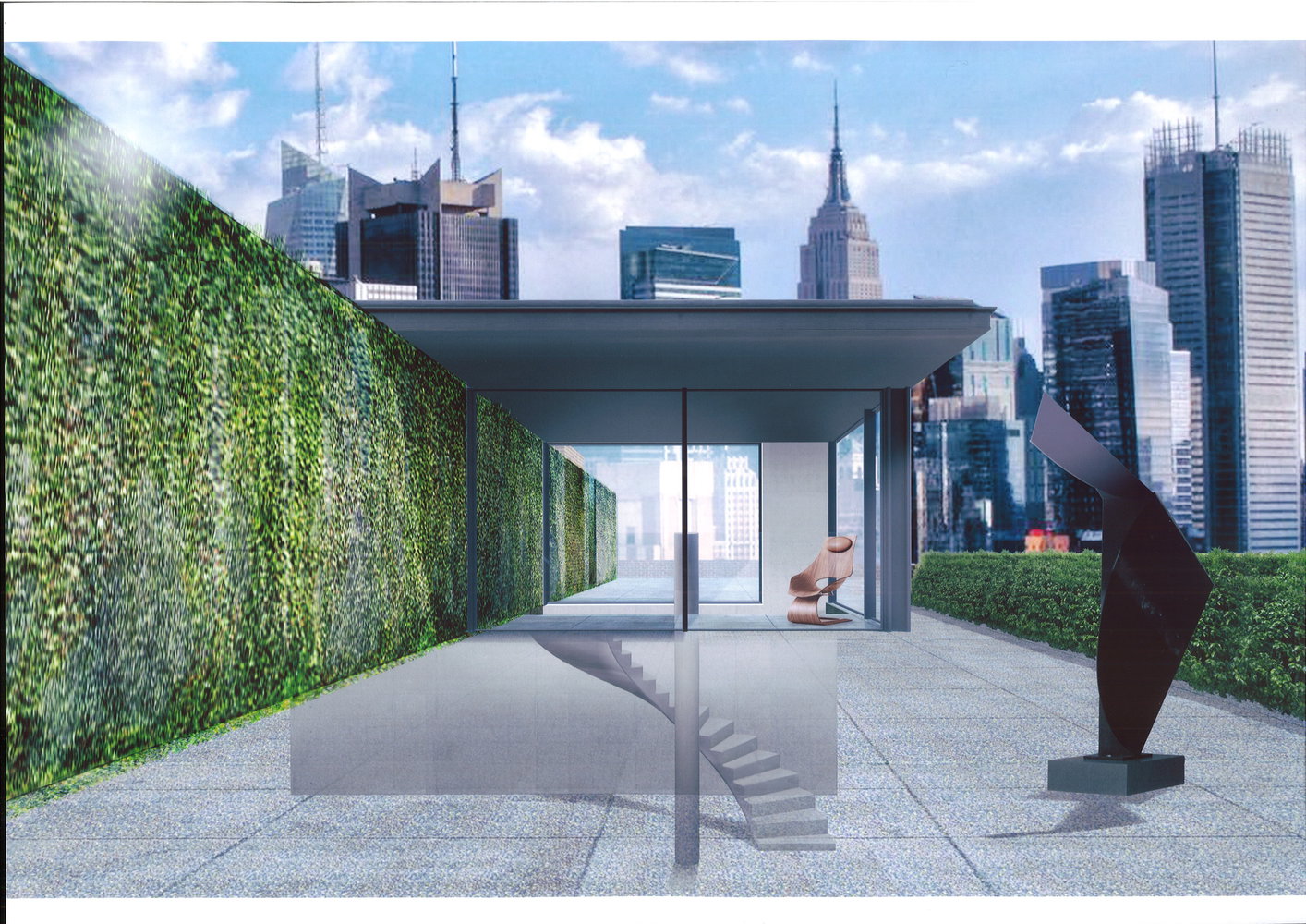 Penthouse, New York | Vertical Garden Patrick Blanc