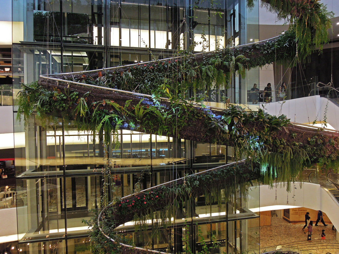 EmQuartier, Bangkok  Vertical Garden Patrick Blanc