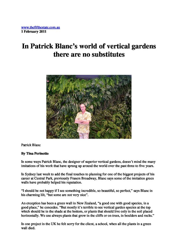 Vertical Garden Patrick Blanc Vertical Garden Patrick Blanc
